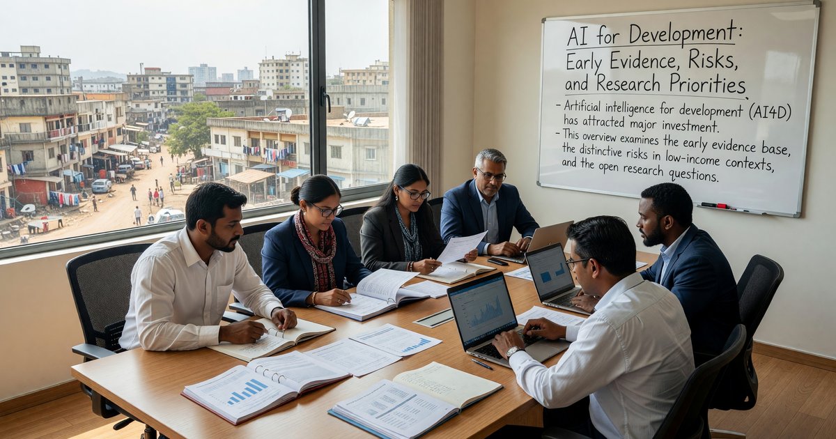 AI for Development: Early Evidence, Risks, and Research Priorities