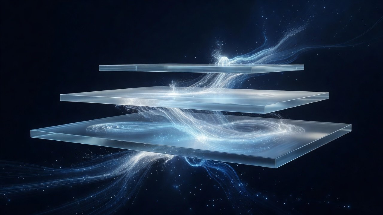 Abstract visualization of interconnected digital infrastructure nodes and data exchange pathways