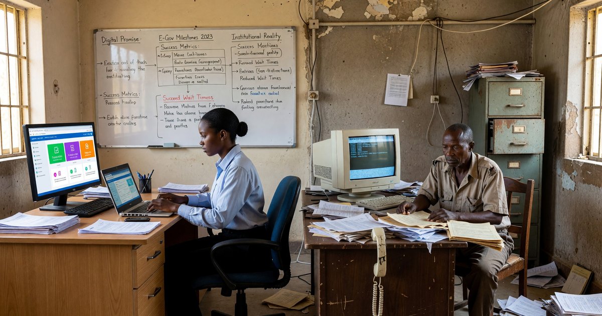 E-Government in Developing Countries: Between Digital Promise and Institutional Reality