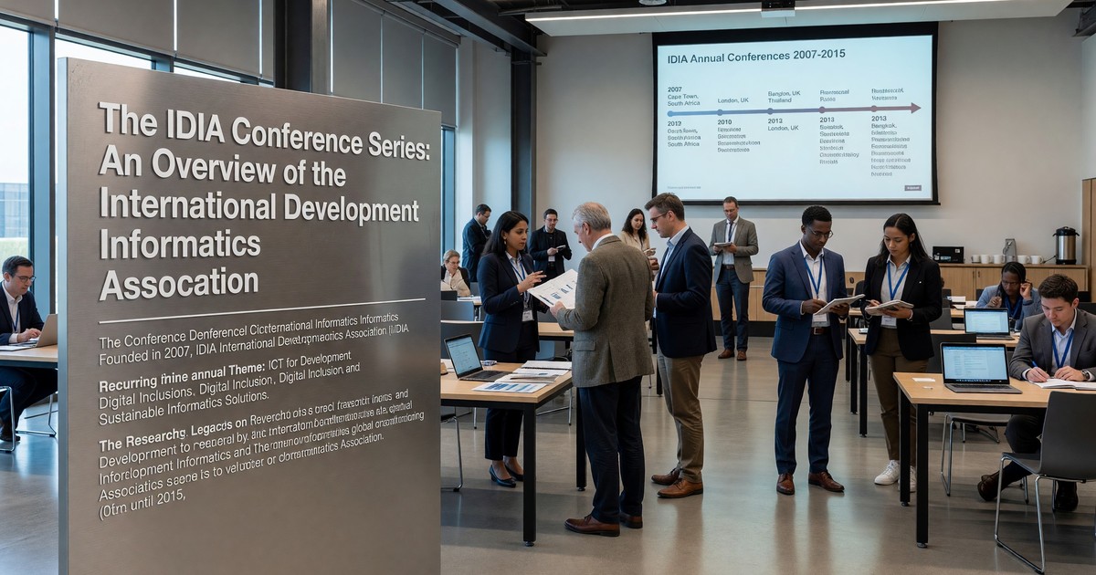 The IDIA Conference Series: An Overview of the International Development Informatics Association