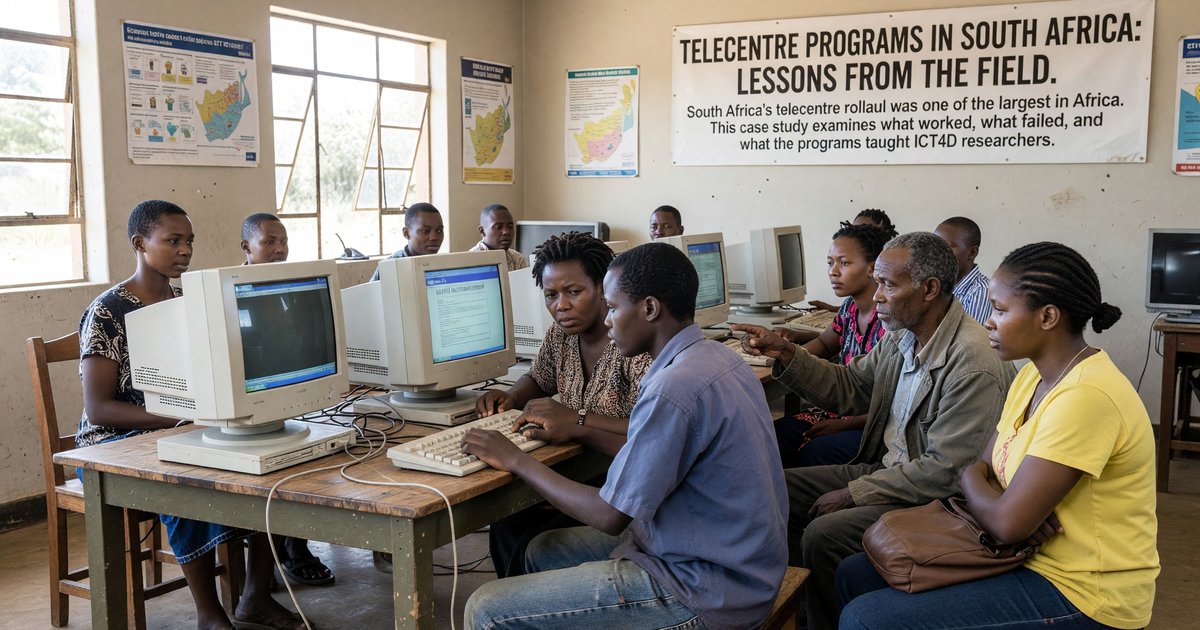Telecentre Programs in South Africa: Lessons From the Field